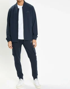 Clearance Hackett London Blouson court Aston Martin Racing bleu marine