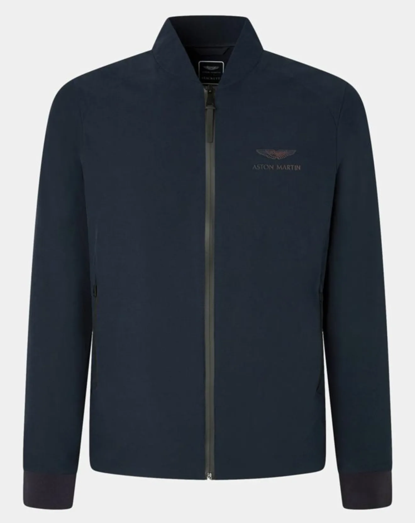 Clearance Hackett London Blouson court Aston Martin Racing bleu marine