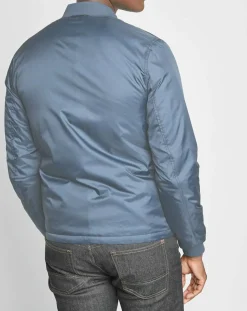 Homme Galeries Lafayette Blouson Déperlant Larmerml Warmer bleu/gris