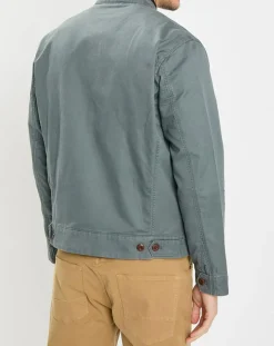 Discount Marc O'Polo Blouson en coton & lin kaki