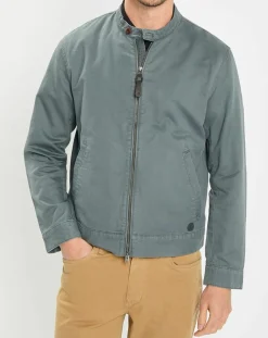 Discount Marc O'Polo Blouson en coton & lin kaki