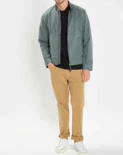 Discount Marc O'Polo Blouson en coton & lin kaki