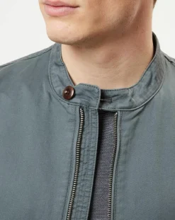 Discount Marc O'Polo Blouson en coton & lin kaki