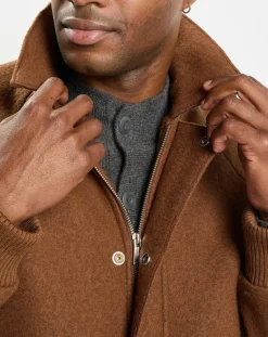 Hot Marc O'Polo Blouson en Laine mélangée Thermor marron