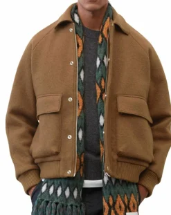 Hot Marc O'Polo Blouson en Laine mélangée Thermor marron