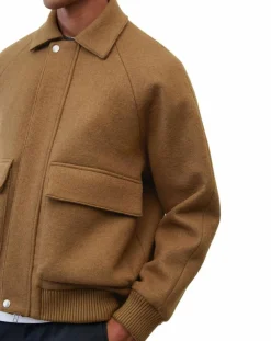 Hot Marc O'Polo Blouson en Laine mélangée Thermor marron