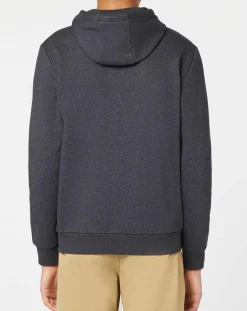 Homme Hackett London Blouson Hybride bi-matière Jersey gris