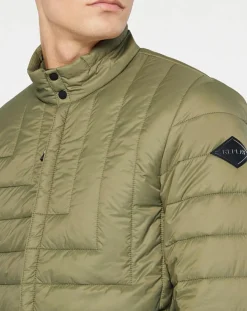 Homme Replay Blouson matelassé kaki