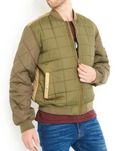 Homme Pepe Jeans Blouson Nauru Bombers kaki