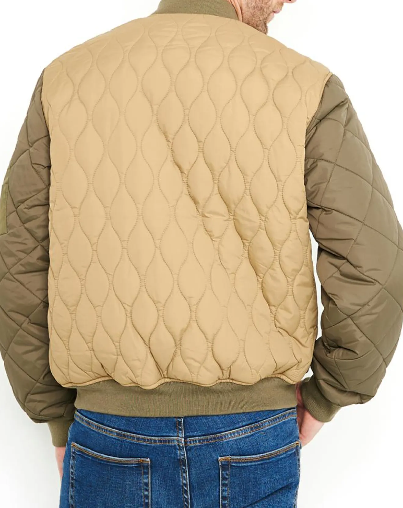 Homme Pepe Jeans Blouson Nauru Bombers kaki