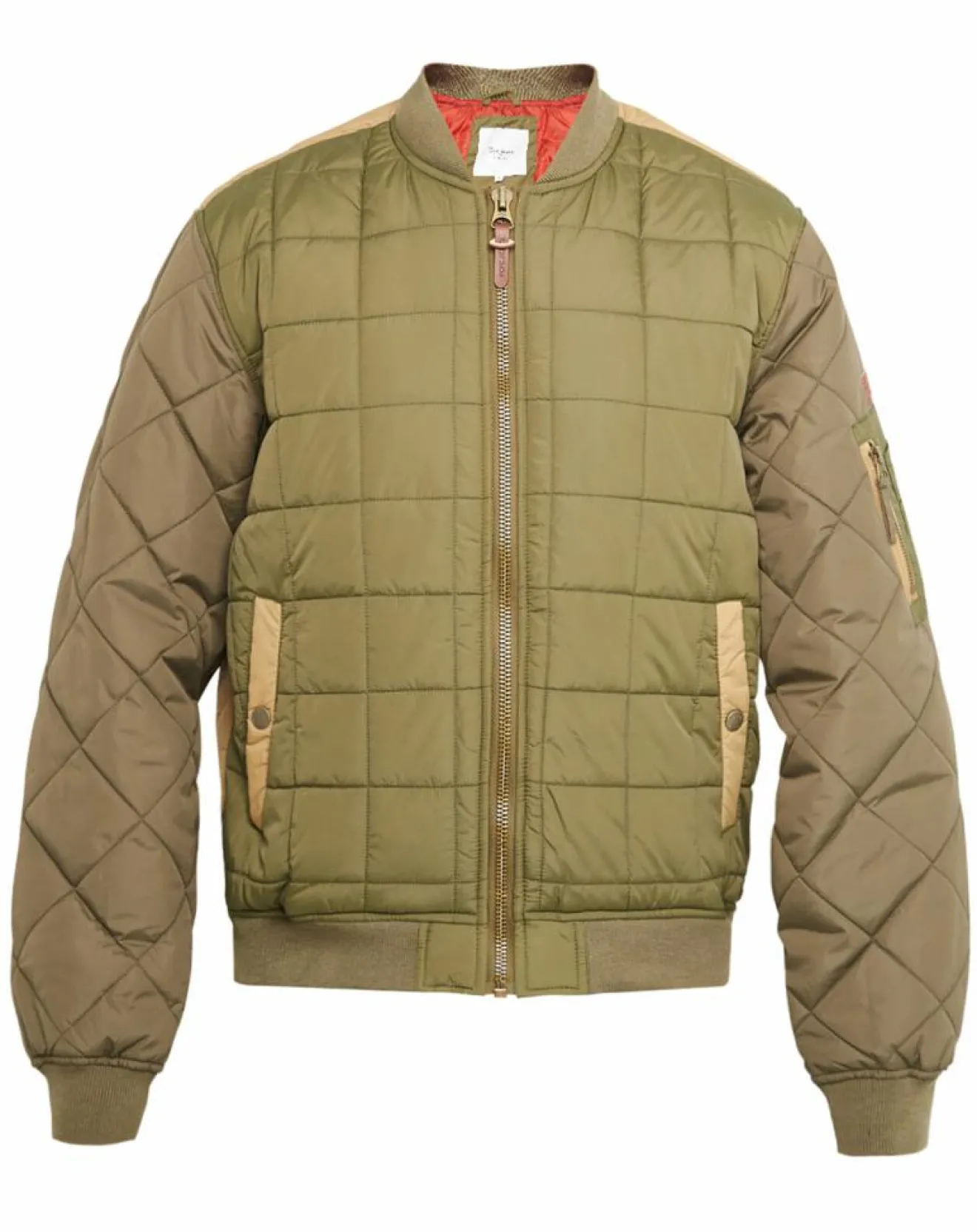Homme Pepe Jeans Blouson Nauru Bombers kaki