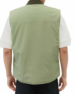 Homme Marc O'Polo Blouson Sans manches Ecodown kaki clair