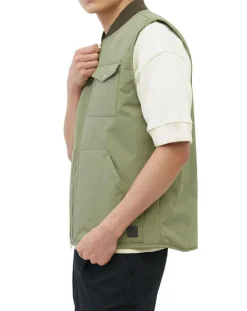 Homme Marc O'Polo Blouson Sans manches Ecodown kaki clair