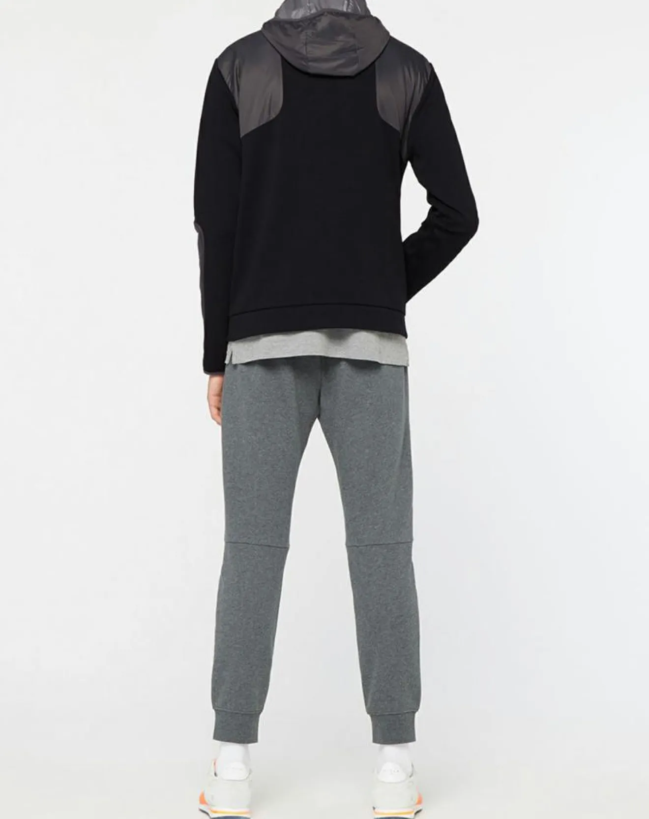 Outlet Hackett London Blouson Sweat Hybride Aston Martin Racing noir