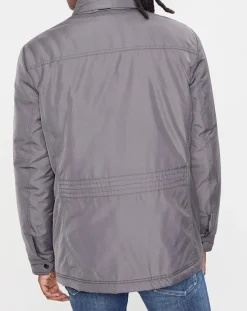 Clearance Geox Blouson technique Renny doublure matelassée gris foncé