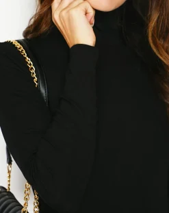 Femme Assuili Body en Soie mélangée Judy noir