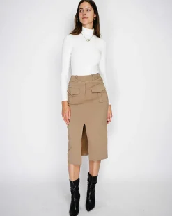 Femme Assuili Body en Soie mélangée Judy naturel