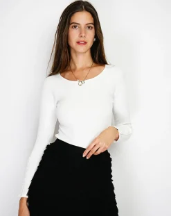 Femme Assuili Body en Soie mélangée Pixie naturel