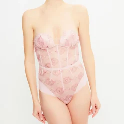 Hot La Perla Body push-up sans armatures Elements rose