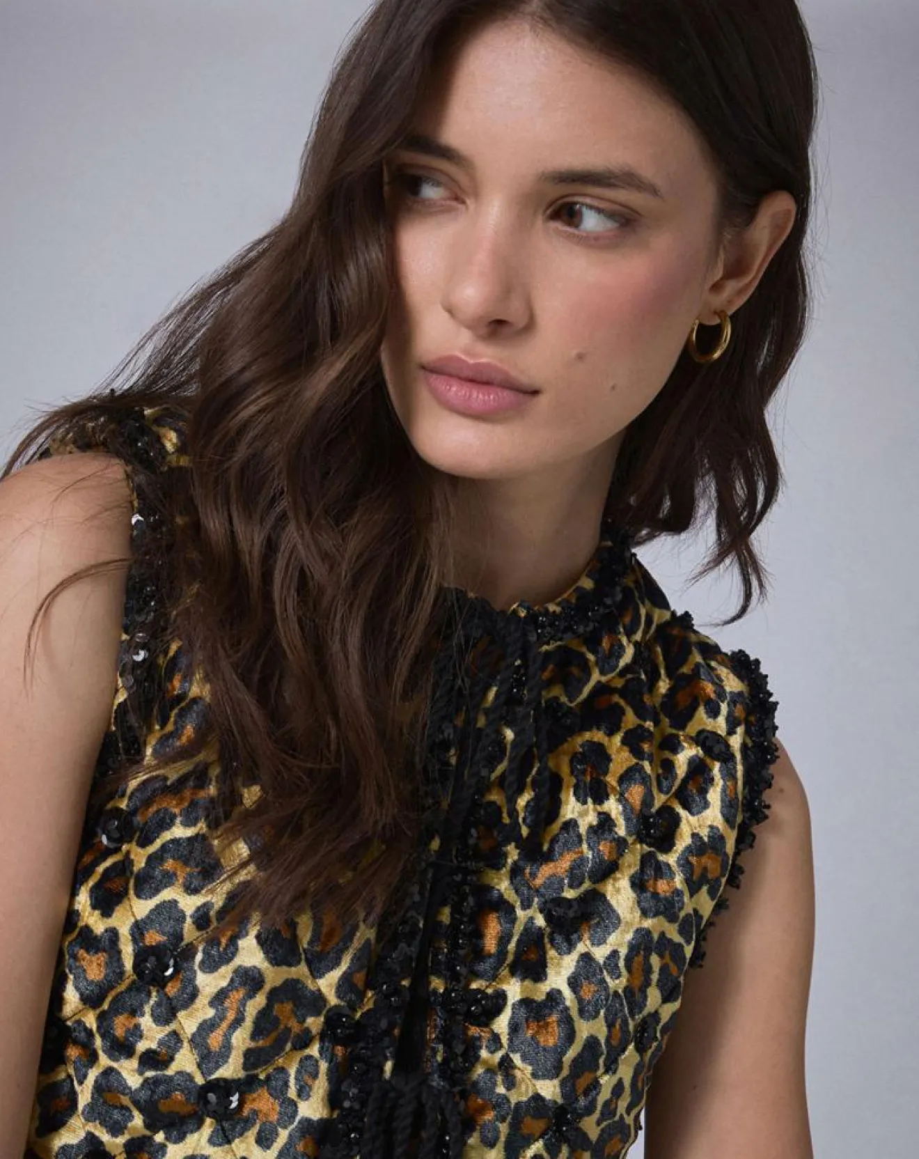 Discount Manoush Boléro en Velours Panther unique