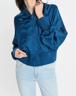 Clearance Marc O'Polo Bomber Aviateur bleu