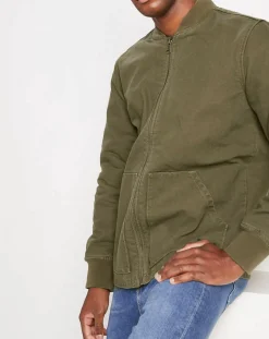 Levi's® Bombers Hunters Point en Toile de coton verte