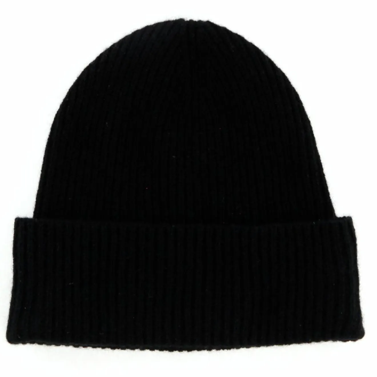 Outlet Cashmere Tribu Bonnet 100% Cachemire Bonny noir