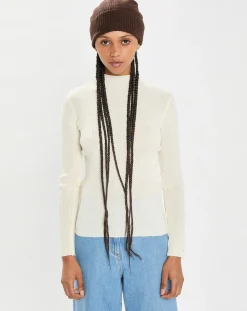 New Cashmere Tribu Bonnet 100% Cachemire maille perle Bonny brownie