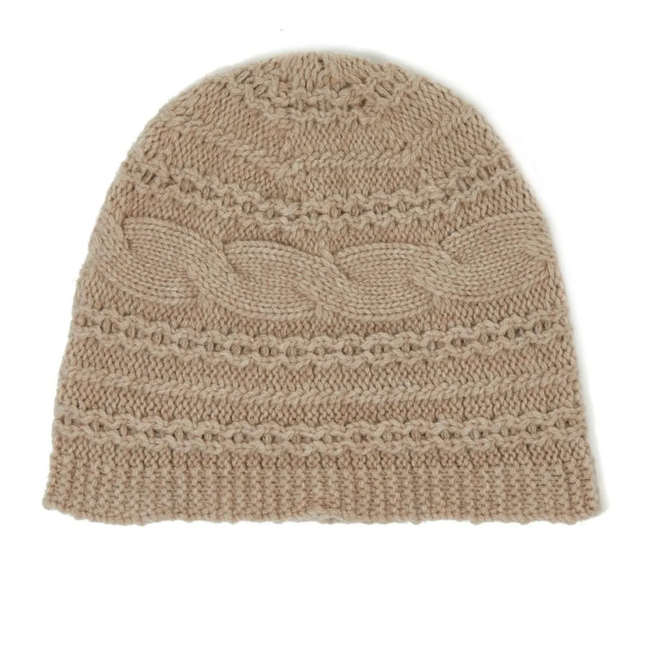 Sale Lauren Vidal Bonnet en Laine & Cachemire Slow sable