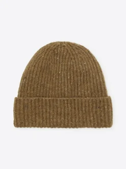 Devred Bonnet faux-uni jaune moutarde