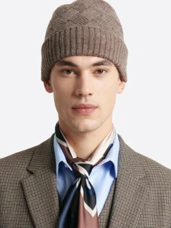 Discount Devred Bonnet faux-uni taupe