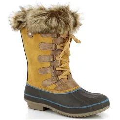 Femme Kimberfeel Boots Après-Ski fourrées Candice camel