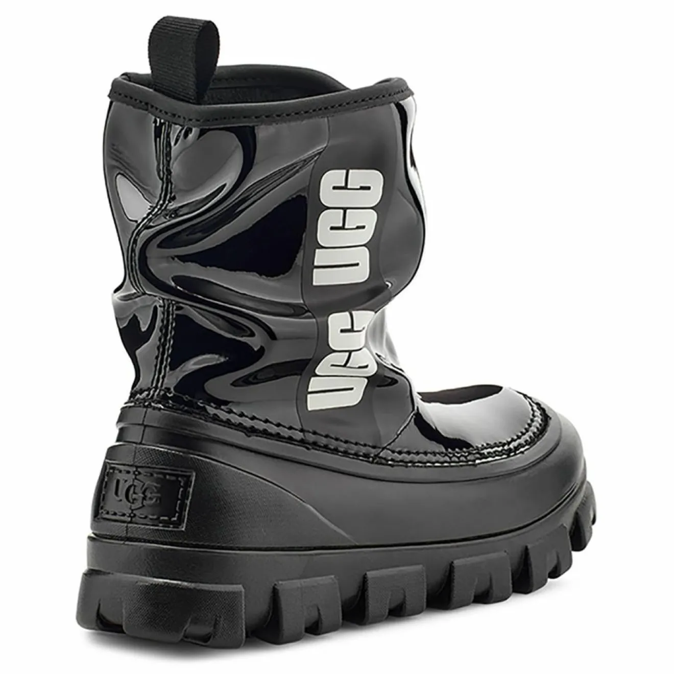 Enfant Ugg Boots Classic Brellah Mini doublés Laine noires
