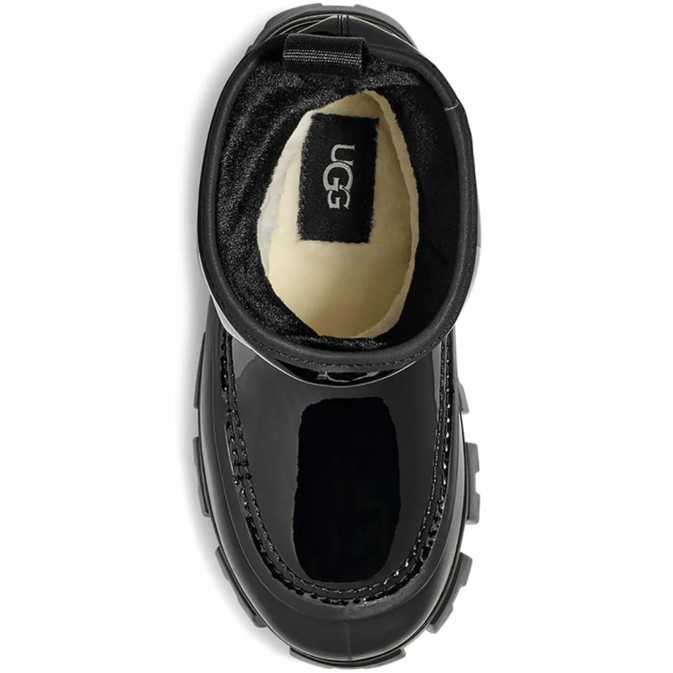 Enfant Ugg Boots Classic Brellah Mini doublés Laine noires