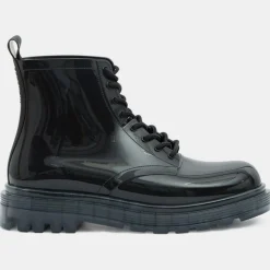 Femme Melissa Boots Coturno noires