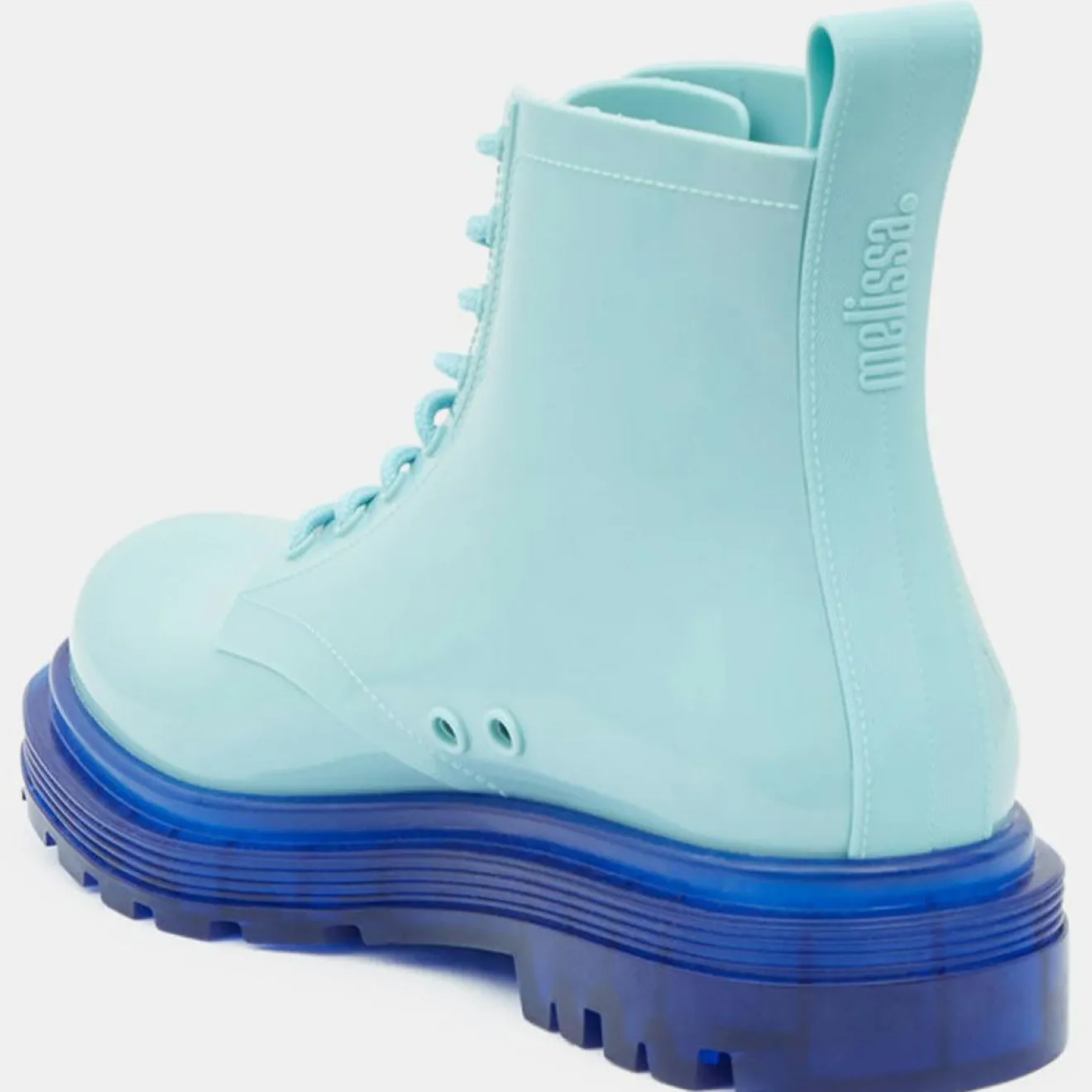 Clearance Melissa Boots Coturno Viktor & Rolf bleues