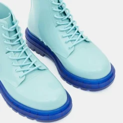 Clearance Melissa Boots Coturno Viktor & Rolf bleues
