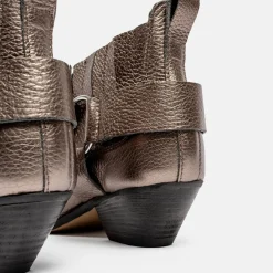 Outlet L37 Boots en Cuir Ain't The Same platine