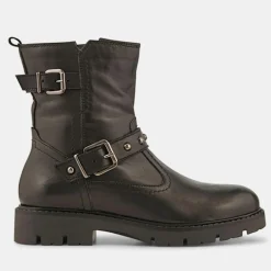 Sale Minelli Boots en Cuir Ben noires