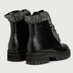 Online Liu-Jo Boots en Cuir Calfo noires