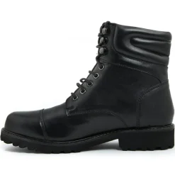 Femme Lab78 Boots en Cuir Cécile noires