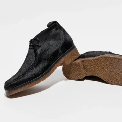 Discount Mari Giudicelli Boots en Cuir Clark noires