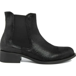 Best Lab78 Boots en Cuir Ella noires
