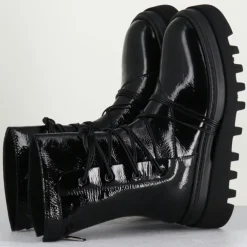 Outlet Lemargo Boots en Cuir ev noires