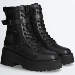 Best Liu-Jo Boots en Cuir Flair noires - Talon 5.5 cm