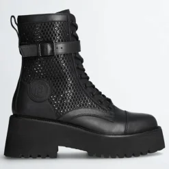 Best Liu-Jo Boots en Cuir Flair noires - Talon 5.5 cm