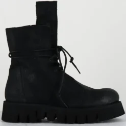 New Garrice Lab Boots en Cuir hoto noires