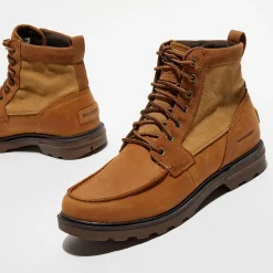 Hot Sorel Boots en Cuir imperméables Carson™Moc marron