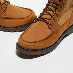 Hot Sorel Boots en Cuir imperméables Carson™Moc marron