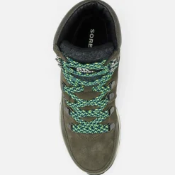 Femme Sorel Boots en Cuir imperméables Kinetic™ Conquest vertes